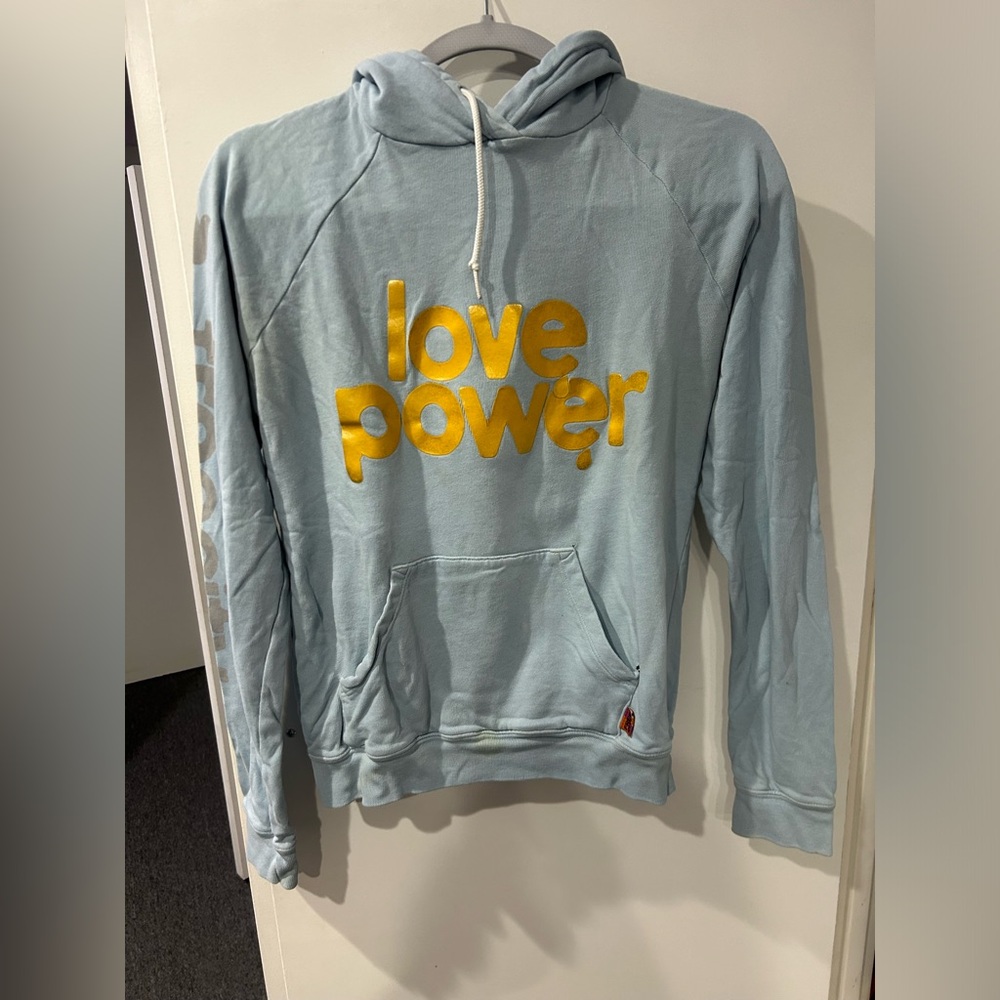 Free City Love Power Blue Hoodie